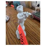 Porcelain Figurine of a Cherub Giuseppe Chiurato