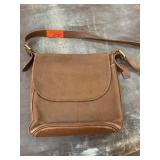 Coach Brown Leather Crossbody Bag