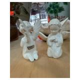 Sacralit Porcelain Praying Angel Figurines