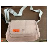 Kipling Pink Fabric Shoulder Bag