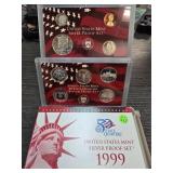 1999 United States Mint Silver Proof Set