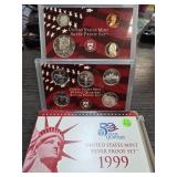 1999 United States Mint Silver Proof Set
