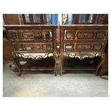 Hooker Mirrored Accent Nightstands