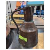 Handcrafted Copper Pitcher With Handle