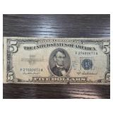 1953-A Five Dollar United States Note