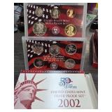 2002 U.S. Mint Silver Proof Set