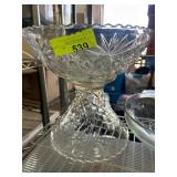 Clear Glass Bowls Set Punchbowl Etc