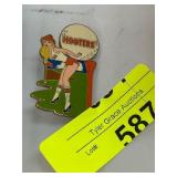 Hooters Golf-Themed Lapel Pin