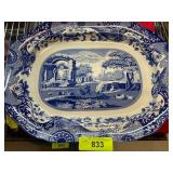 Spode Blue and White Italian Platter
