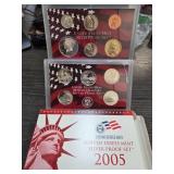 2005 United States Mint Silver Proof Set