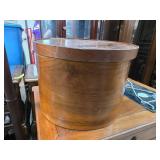 Shaker Style Wood Hat Round Boxï¿½