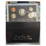 1994 United States Mint Silver Proof Set