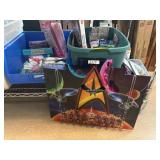Craft Supplies and Star Trek Display