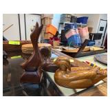 Hand-carved Wooden Figures