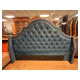 Button-Tufted Upholstered Headboard