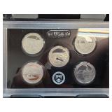2014 Silver America the Beautiful Quarter Set