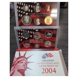 2004 US Mint Silver Proof Coin Set