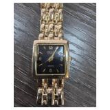Ekreel Quartz Watch with Gold-Tone Finish
