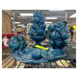 Inarco Japan Blue Ceramic Fruit Collection