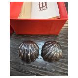 James Avery Sterling Silver Shell Earrings