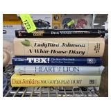 Five Autographed Hardcover Books
