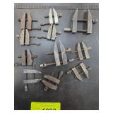 Metal Clamps by Starrett, Brown & Sharpe