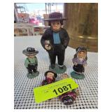 Amish Family Figurine Set