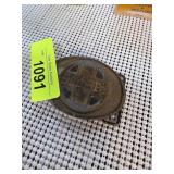 Adcraft Belt Buckle with Distressed Finish