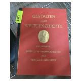 Gestalten Der Weltgeschichte 1936 Red Hardcover
