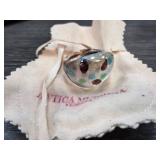Antica Murrina Glass Ring With Pouch