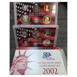 2002 United States Mint Silver Proof Set