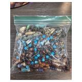 Bag of Assorted Beaded Jewelry and Accessories