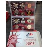 2005 United States Mint Silver Proof Set