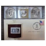 1971 Eisenhower Coins and 2007 Collectible Envelop