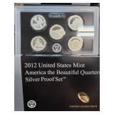 2012 U.S. Mint America the Beautiful Proof Set