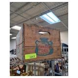 Wooden Canada Dry Crate with Printed Logo