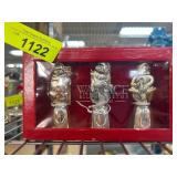 Wallace Silversmiths Holiday Bell Trio Set