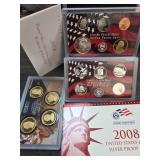 2008 US Mint Silver Proof Coin Set