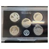 2012 Silver Coin Set with Damaged Case