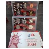 2004 United States Mint Silver Proof Set