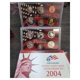 2004 United States Mint Silver Proof Set