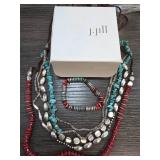 J.Jill Jewelry Collection with Multi-Strand Neckla