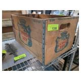 Vintage Canada Dry Wooden Crate