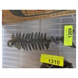 Metal Fish Skeleton Decoration