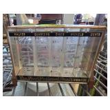 Vintage Bank Coin Sorter Display