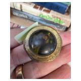 Brass Handheld Magnifying Tool With Handle