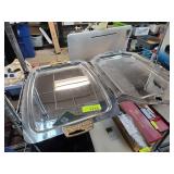 Two Decorative Serving Trays