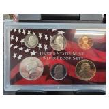 2004 United States Mint Silver Proof Set