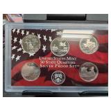 2004 United States Mint Silver Proof Quarters Set