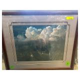 Framed Bill Jaxon 1991 Artwork